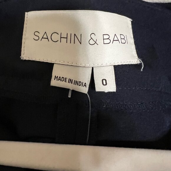 Sachin and Babi Whitley Pant in Midnight Size 0 NWT - Picture 5 of 6